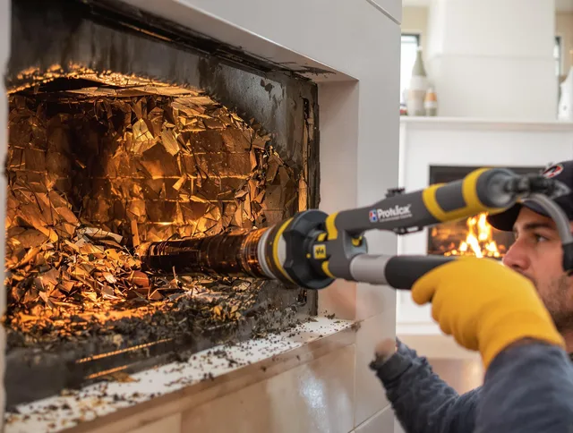Professional chimney cleaning by Palm Harbor Chimney Sweep in Palm Harbor, FL